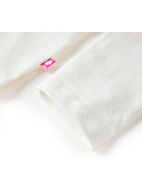 T-shirt manches longues coton élasthanne cœur à sequins - vidaxl - Kiabi T-shirt manches longues coton élasthanne cœur à sequins - vidaxl - Kiabi