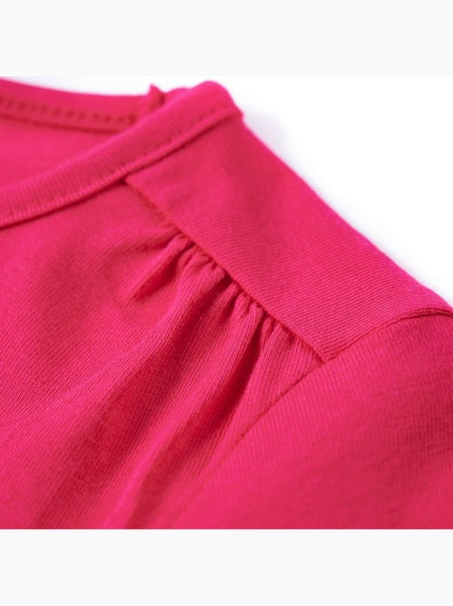 T-shirt manches longues coton extensible imprimé fleurs - vidaxl - Kiabi T-shirt manches longues coton extensible imprimé fleurs - vidaxl - Kiabi