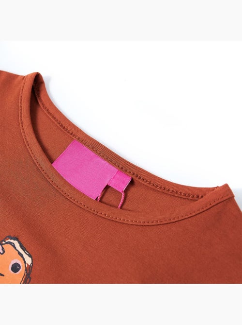 T-shirt manches longues coton extensible oiseau - vidaxl - Kiabi T-shirt manches longues coton extensible oiseau - vidaxl - Kiabi