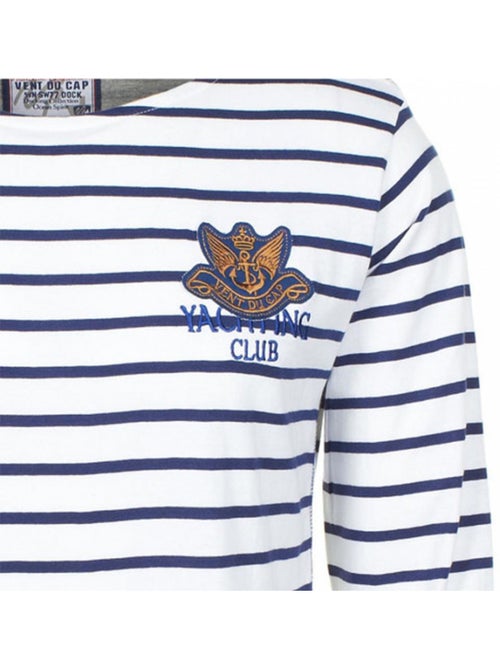 T-shirt manches longues   CRIVIK - VENT DU CAP - Kiabi