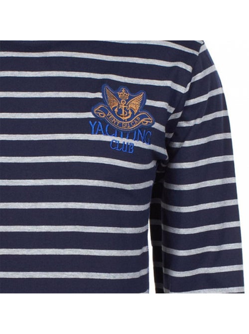 T-shirt manches longues   CRIVIK - VENT DU CAP - Kiabi