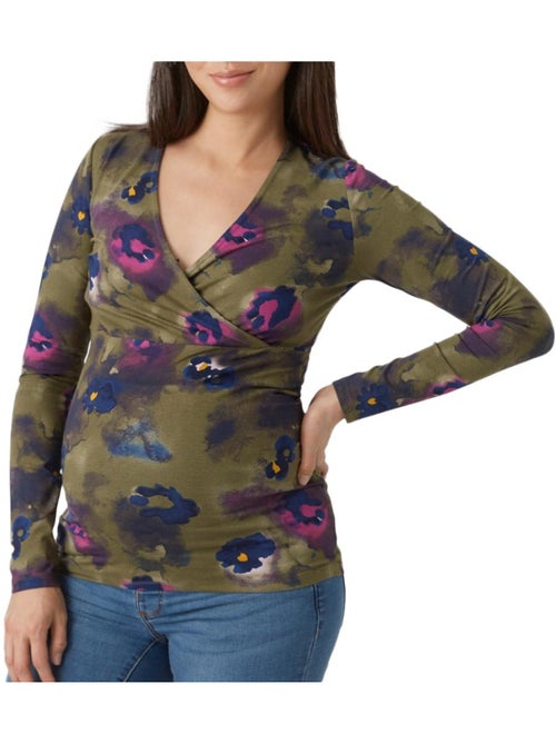 T-Shirt Manches Longues de Grossesse Femme Mamalicious - Kiabi