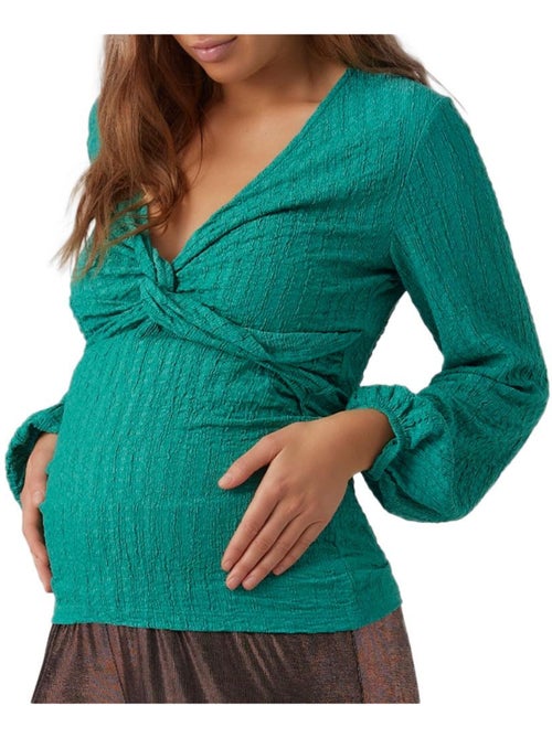 T-Shirt Manches Longues de Grossesse Femme Mamalicious - Kiabi