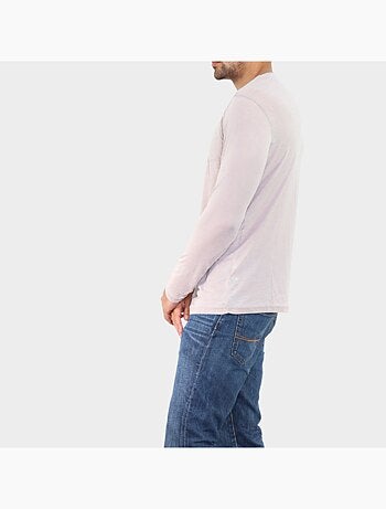 T-shirt manches longues délavé