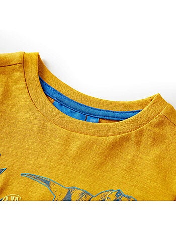 T-shirt manches longues dinosaures coton - vidaxl