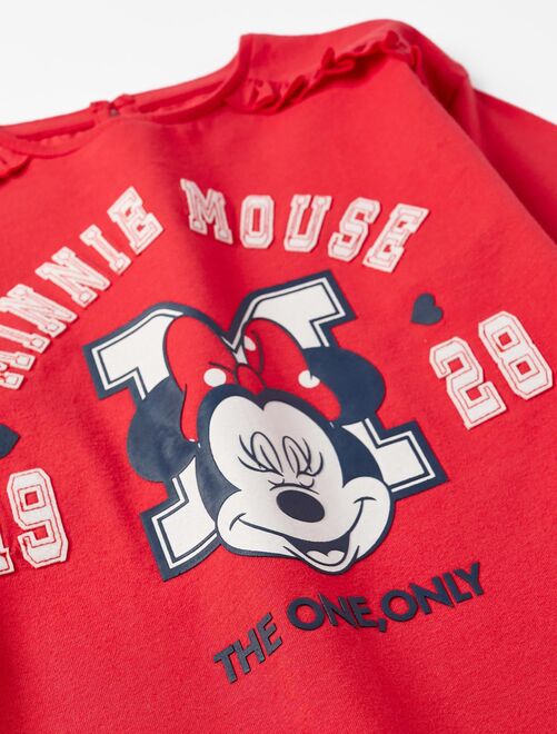 T-shirt manches longues Disney Minnie 'Zippy' - Kiabi