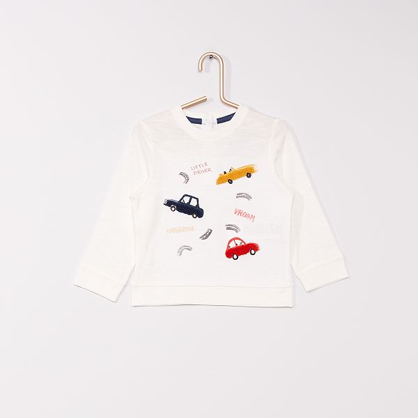 T Shirt Manches Longues Eco Concu Bebe Garcon Kiabi 5 00