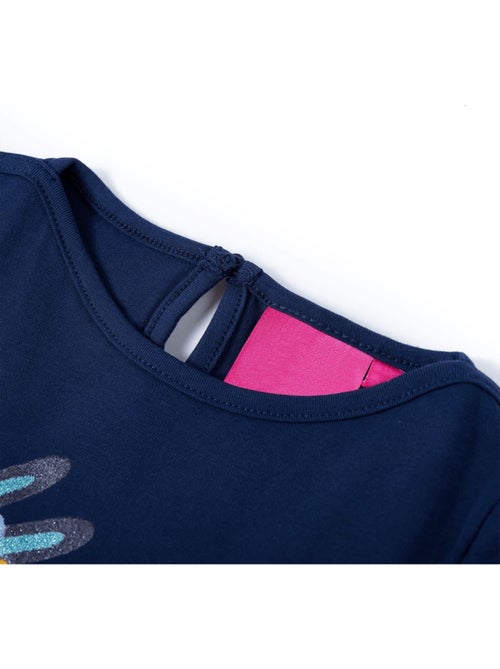 T-shirt manches longues enfant coton élasthanne lapin scintillant - vidaxl - Kiabi T-shirt manches longues enfant coton élasthanne lapin scintillant - vidaxl - Kiabi