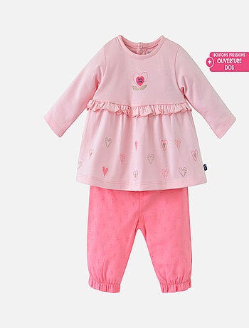 T-shirt manches longues et pantalon emma