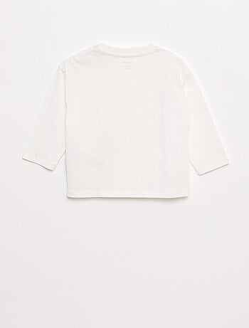 T-shirt manches longues et poche poitrine