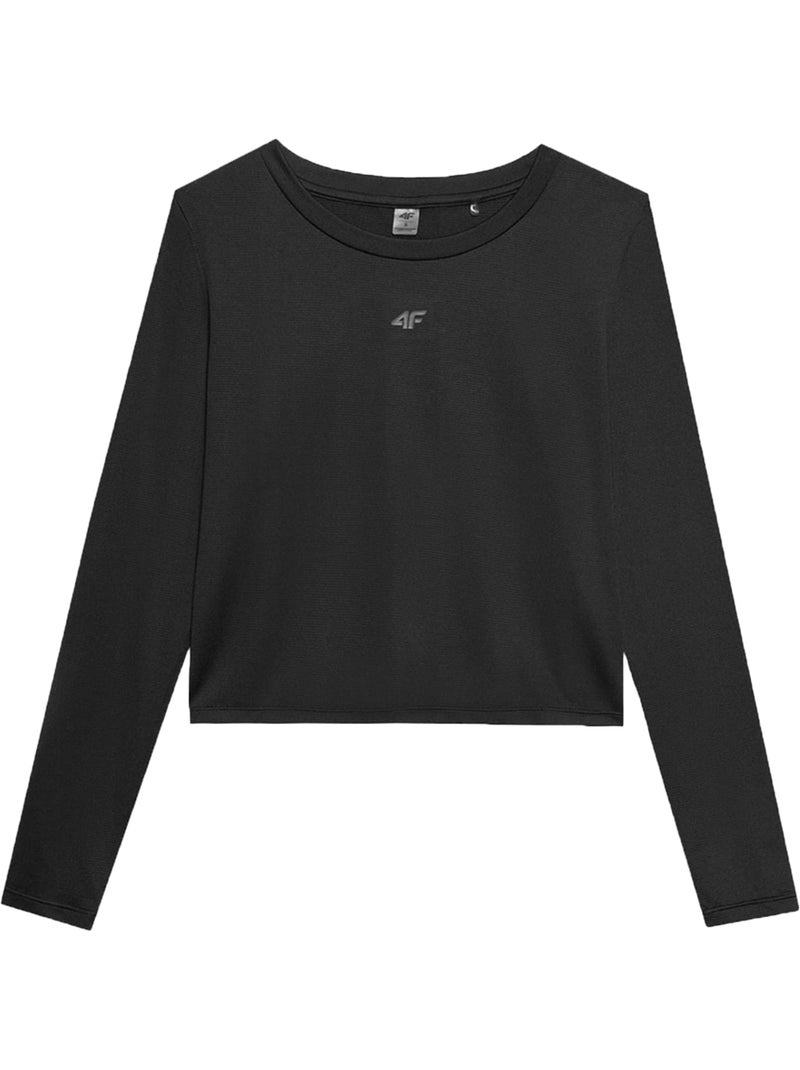 T-shirt manches longues f218 - 4f Noir - Kiabi