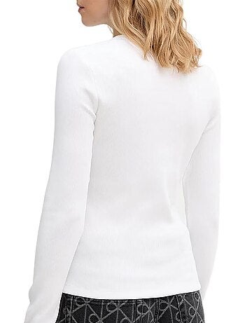 T-Shirt Manches Longues Femme Calvin Klein Jeans