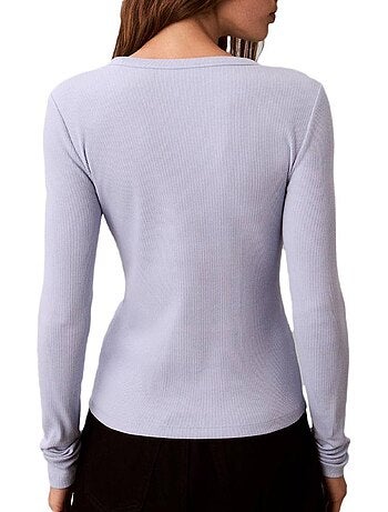 T-Shirt Manches Longues Femme Calvin Klein Jeans