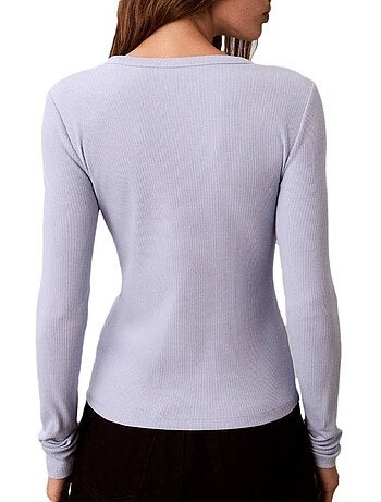 T-shirt manches longues femme calvin klein jeans