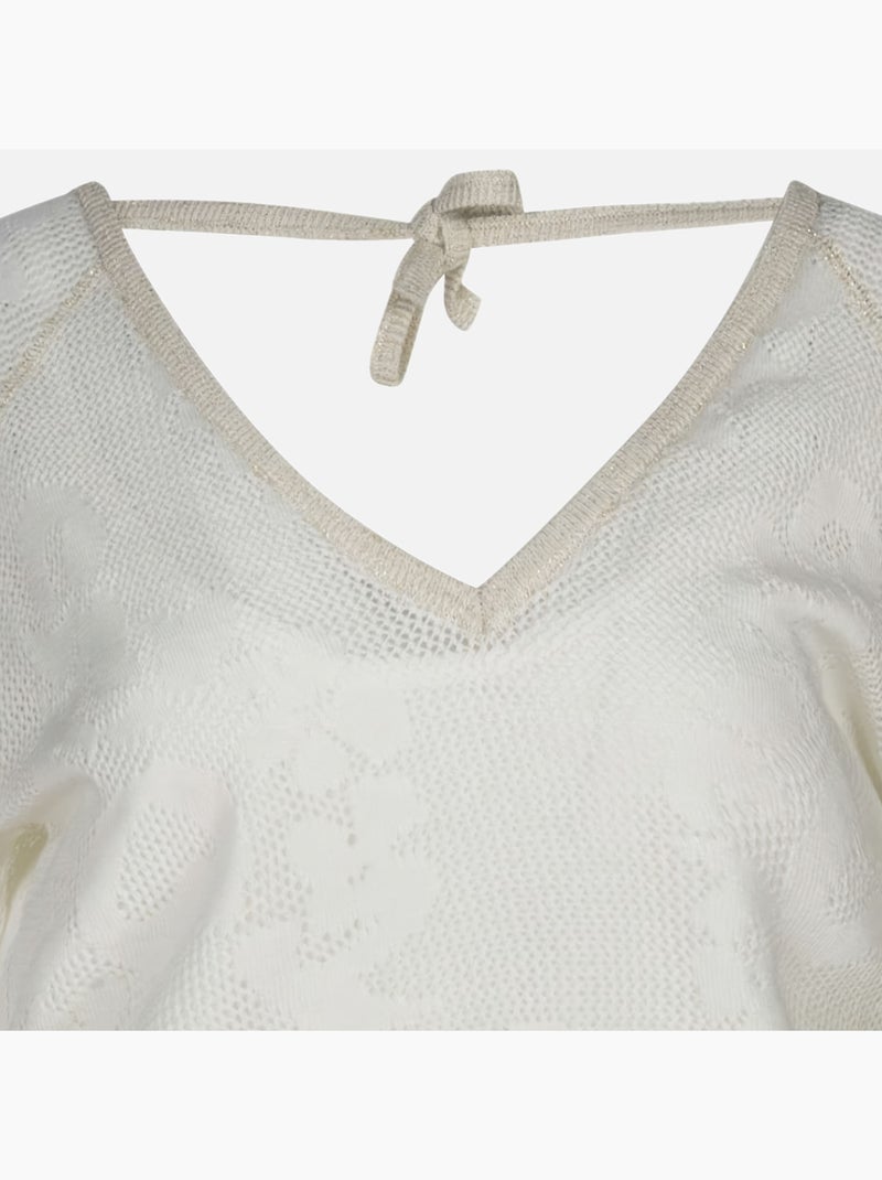 T-Shirt Manches Longues Femme Kaporal Blanc - Kiabi