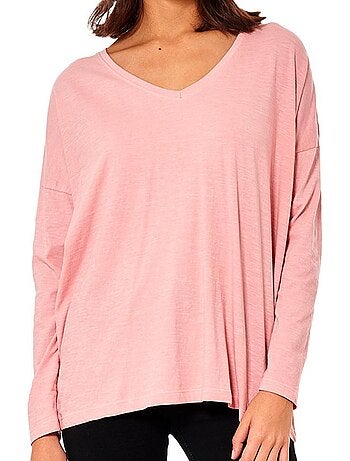 T-shirt Manches Longues Femme Kaporal