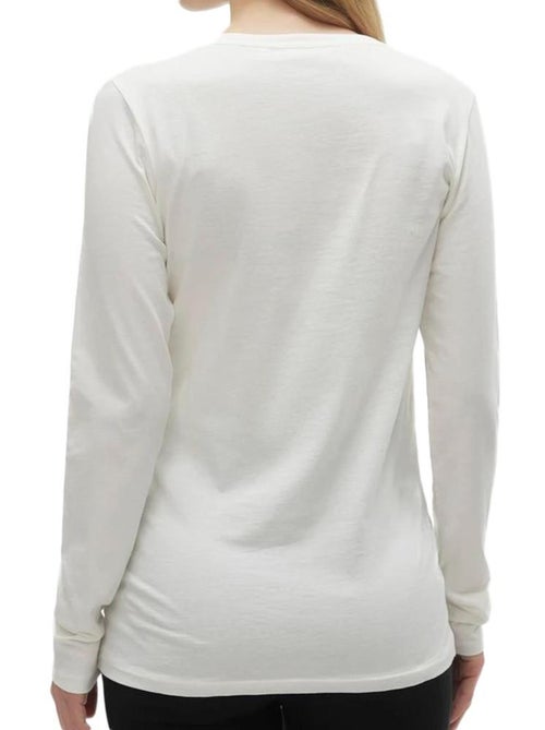 T-shirt Manches Longues Femme Mamalicious - Kiabi