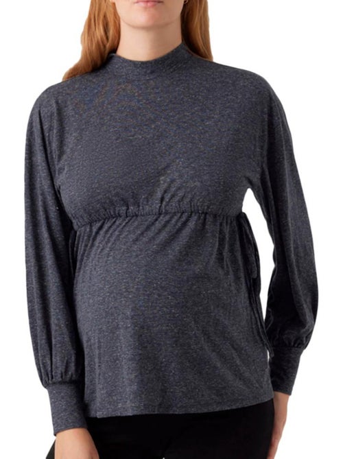 T-Shirt Manches longues Femme Mamalicious - Kiabi