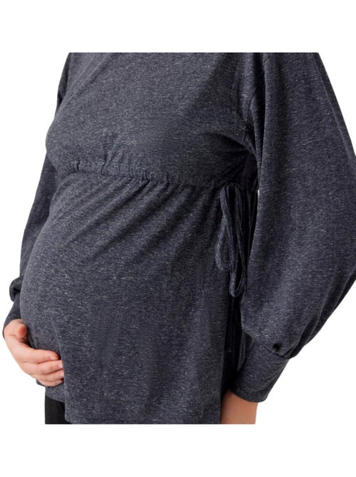 T-Shirt Manches longues Femme Mamalicious - Kiabi