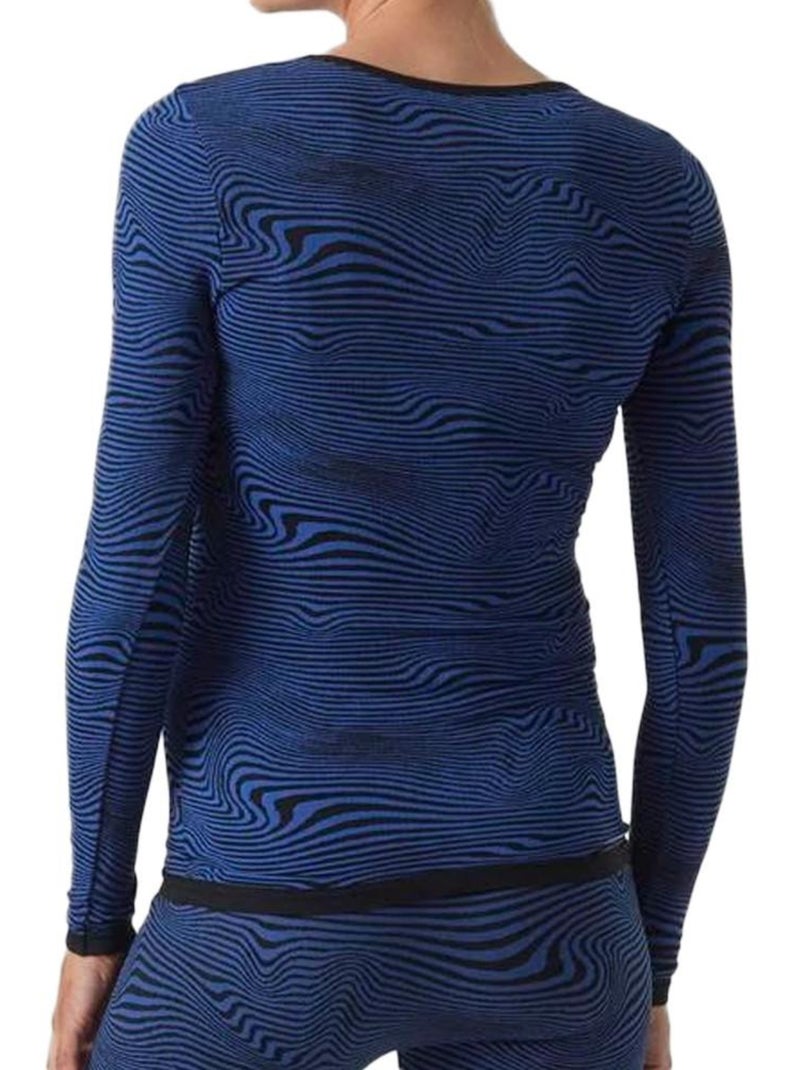 T-shirt Manches Longues Femme Mamalicious Noir - Kiabi