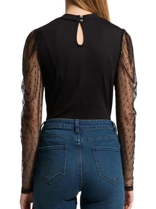 T-Shirt Manches Longues  Femme Morgan TSAGE - Kiabi