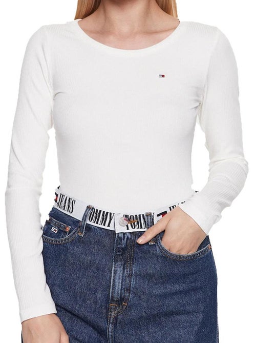 T-shirt Manches Longues Femme Tommy Hilfiger - Kiabi