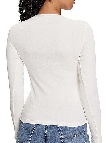 T-Shirt Manches Longues Femme Tommy Hilfiger