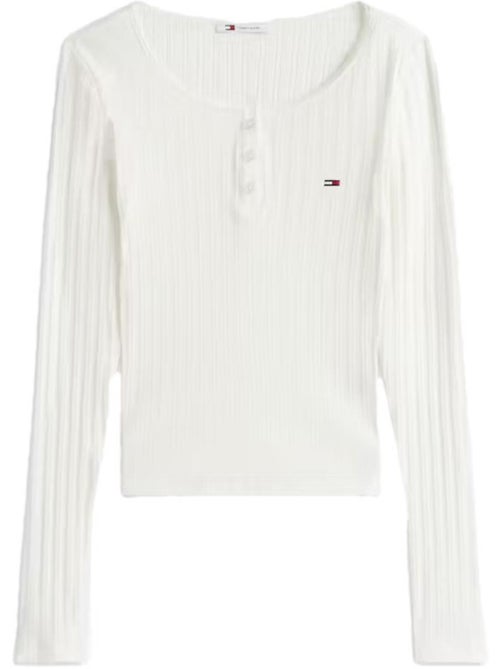 T-Shirt Manches Longues Femme Tommy Hilfiger - Kiabi