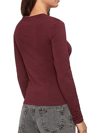 T-shirt Manches Longues Femme Tommy Hilfiger