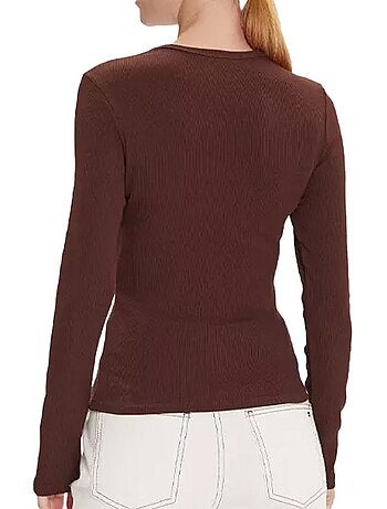 T-Shirt Manches Longues Femme Tommy Hilfiger
