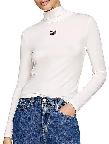 T-shirt Manches Longues Femme Tommy Hilfiger Mockn