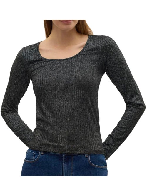 T-shirt Manches Longues Femme Vero Moda - Kiabi