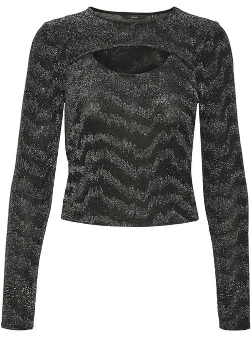 T-Shirt Manches Longues Femme Vero Moda - Kiabi