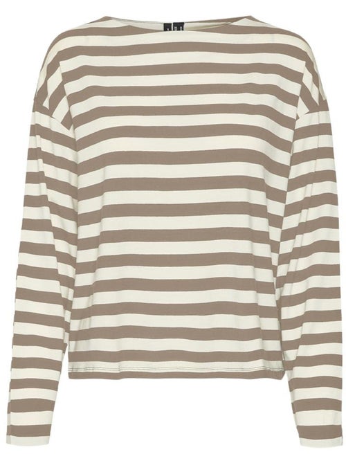 T-Shirt Manches Longues Femme Vero Moda - Kiabi