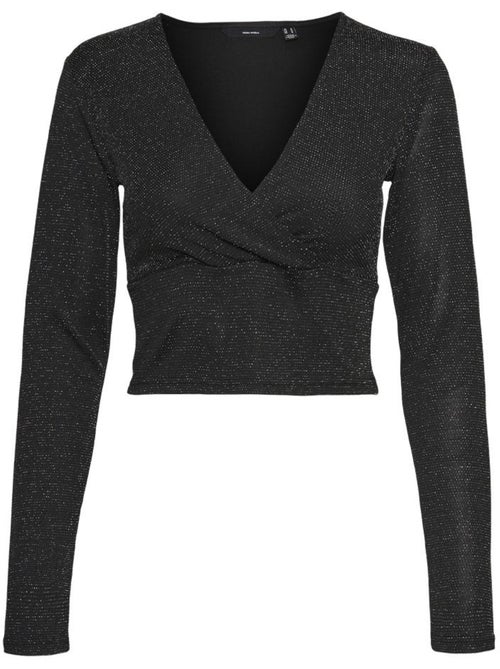 T-Shirt Manches Longues Femme Vero Moda - Kiabi