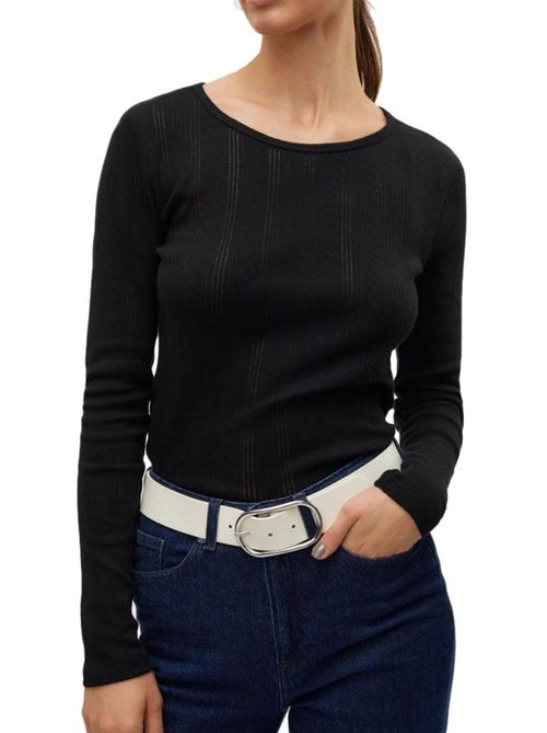 T-Shirt Manches Longues Femme Vero Moda - Kiabi