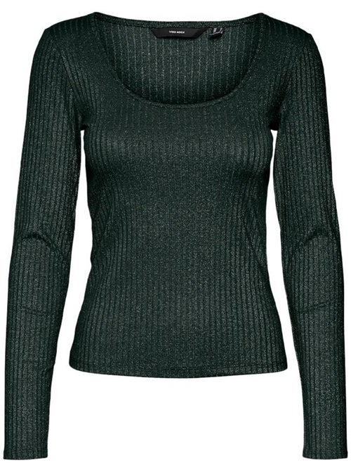 T-shirt Manches Longues Femme Vero Moda - Kiabi