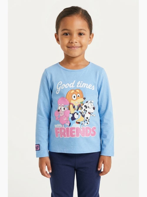 T-shirt manches longues fille bluey - licence officielle - Kiabi T-shirt manches longues fille bluey - licence officielle - Kiabi