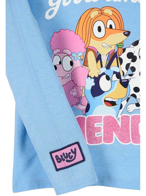 T-shirt manches longues fille bluey - licence officielle - Kiabi T-shirt manches longues fille bluey - licence officielle - Kiabi