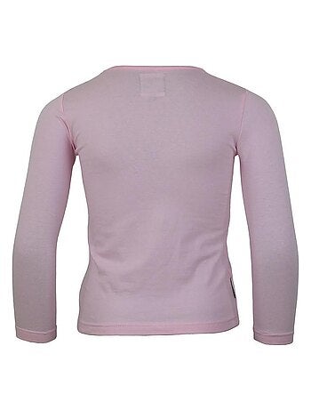 T-shirt manches longues fille FANION - MISS GIRLY