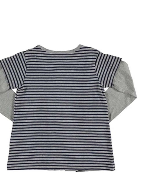 T-shirt manches longues fille FASILL - MISS GIRLY - Kiabi