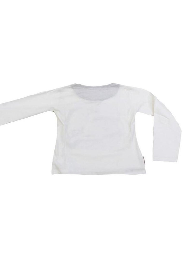 T-shirt manches longues fille FONITO - MISS GIRLY Blanc - Kiabi