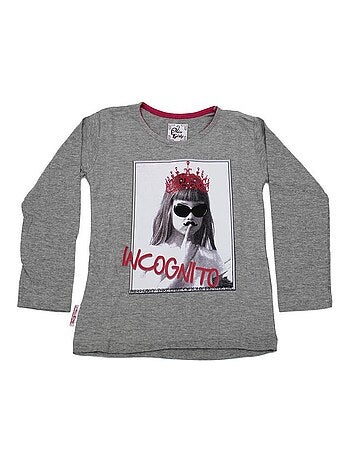 T-shirt manches longues fille FONITO - MISS GIRLY