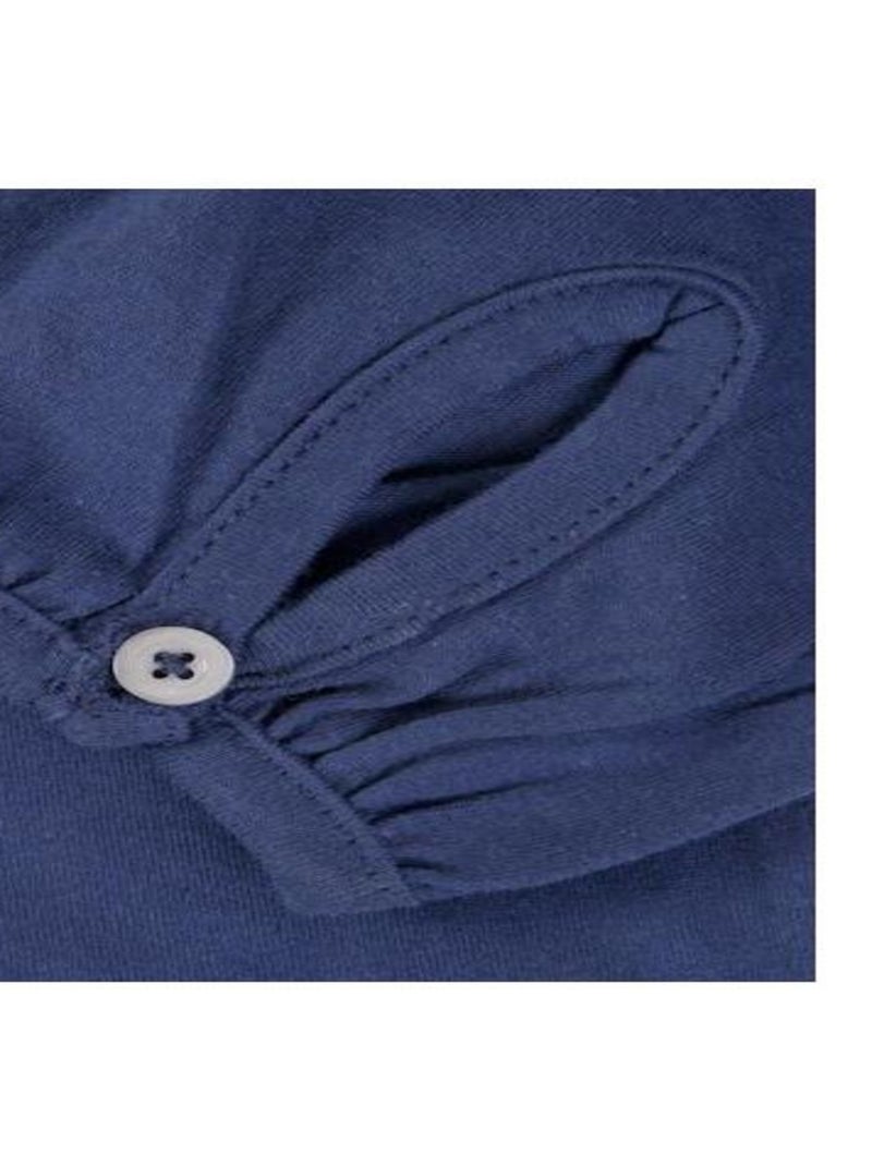 T-shirt manches longues fille FURYLON - MISS GIRLY Bleu - Kiabi