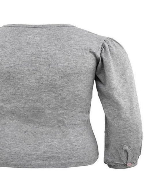 T-shirt manches longues fille FURYLON - MISS GIRLY - Kiabi