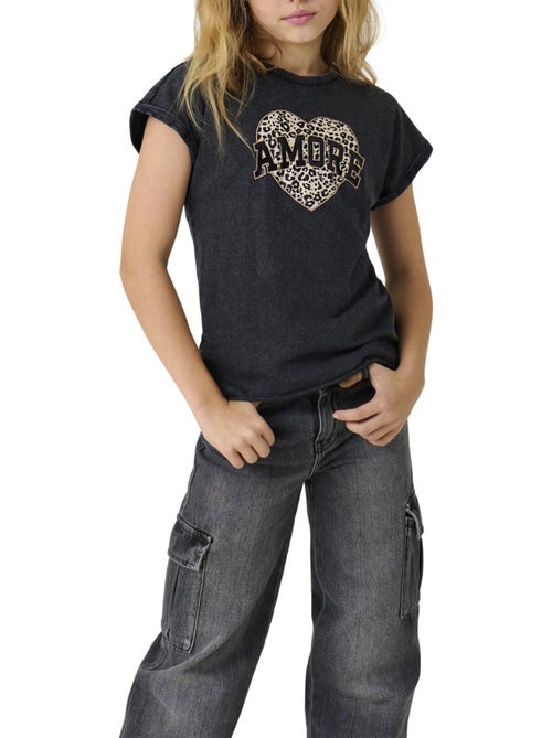 T-Shirt Manches Longues Fille Kids ONLY - Kiabi