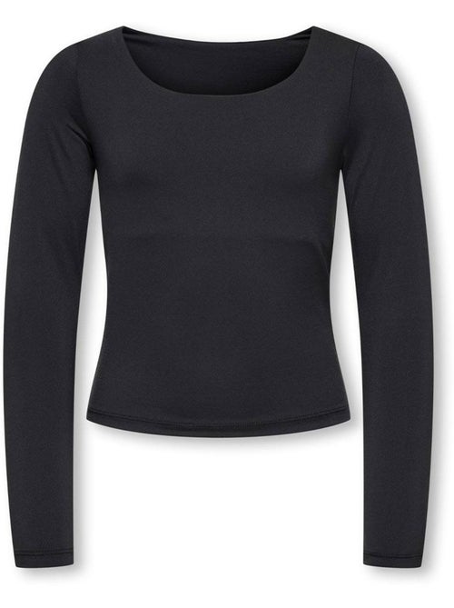 T-Shirt Manches Longues Fille Kids ONLY - Kiabi T-Shirt Manches Longues Fille Kids ONLY - Kiabi