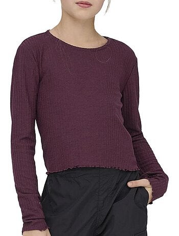 T-shirt manches longues fille kids only