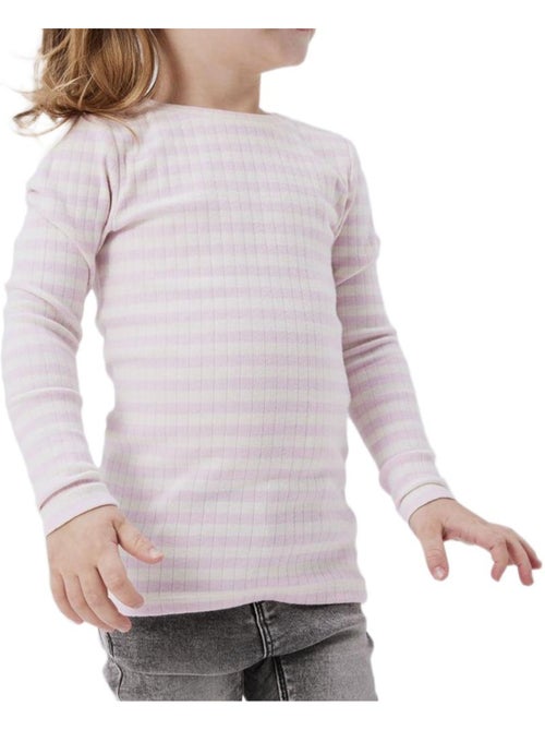 T-Shirt Manches Longues Fille Name it - Kiabi