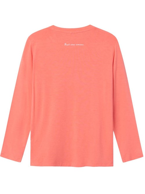 T-shirt Manches Longues Fille Name it - Kiabi